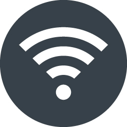 枠付きのwifi 無線のアイコン素材 1 商用可の無料 フリー のアイコン素材をダウンロードできるサイト Icon Rainbow