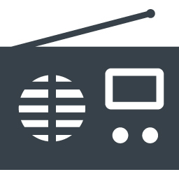 ラジオのアイコン素材 1 商用可の無料 フリー のアイコン素材をダウンロードできるサイト Icon Rainbow
