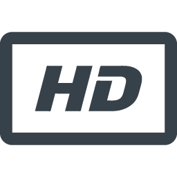Hdマークのアイコン素材 1 商用可の無料 フリー のアイコン素材をダウンロードできるサイト Icon Rainbow