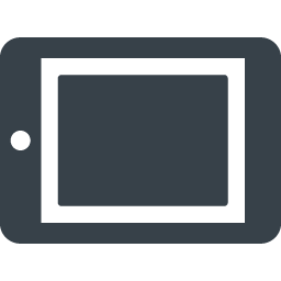 横向きのタブレットのアイコン素材 2 商用可の無料 フリー のアイコン素材をダウンロードできるサイト Icon Rainbow