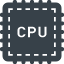 CPUのアイコン素材