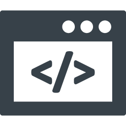 コードのブラウザアイコン素材 1 商用可の無料 フリー のアイコン素材をダウンロードできるサイト Icon Rainbow