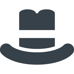 商用利用可能な山高帽子のアイコン素材 2 商用可の無料 フリー のアイコン素材をダウンロードできるサイト Icon Rainbow