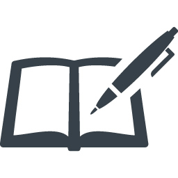 ペンとノートのアイコン素材 2 商用可の無料 フリー のアイコン素材をダウンロードできるサイト Icon Rainbow