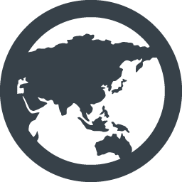 世界地図のアイコン素材 2 商用可の無料 フリー のアイコン素材をダウンロードできるサイト Icon Rainbow