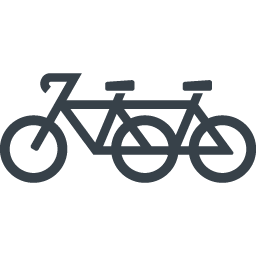 二人乗りの自転車のアイコン素材 商用可の無料 フリー のアイコン素材をダウンロードできるサイト Icon Rainbow