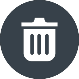 ゴミ箱のアイコン素材 6 商用可の無料 フリー のアイコン素材をダウンロードできるサイト Icon Rainbow