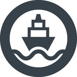 正面を向いた船のフリーアイコン素材 2 商用可の無料 フリー のアイコン素材をダウンロードできるサイト Icon Rainbow