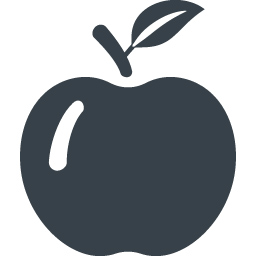 リンゴのアイコン素材 2 商用可の無料 フリー のアイコン素材をダウンロードできるサイト Icon Rainbow