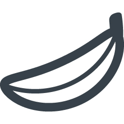 バナナのアイコン素材 1 商用可の無料 フリー のアイコン素材をダウンロードできるサイト Icon Rainbow