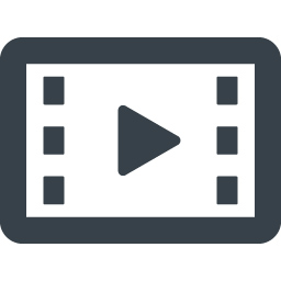 動画再生ボタンのアイコン 6 商用可の無料 フリー のアイコン素材をダウンロードできるサイト Icon Rainbow