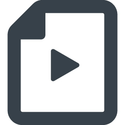 動画のファイルアイコン素材 1 商用可の無料 フリー のアイコン素材をダウンロードできるサイト Icon Rainbow