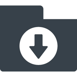 フォルダのダウンロードアイコン素材 1 商用可の無料 フリー のアイコン素材をダウンロードできるサイト Icon Rainbow