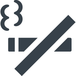 禁煙 喫煙禁止のタバコのアイコン素材 商用可の無料 フリー のアイコン素材をダウンロードできるサイト Icon Rainbow