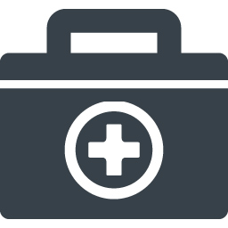 応急処置の救急カバンのアイコン素材 3 商用可の無料 フリー のアイコン素材をダウンロードできるサイト Icon Rainbow