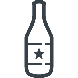 ビール瓶のフリーアイコン素材 3 商用可の無料 フリー のアイコン素材をダウンロードできるサイト Icon Rainbow