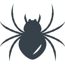蜘蛛のアイコン素材 1 商用可の無料 フリー のアイコン素材をダウンロードできるサイト Icon Rainbow