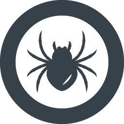蜘蛛のアイコン素材 3 商用可の無料 フリー のアイコン素材をダウンロードできるサイト Icon Rainbow