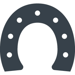 馬の蹄鉄のアイコン素材 1 商用可の無料 フリー のアイコン素材をダウンロードできるサイト Icon Rainbow