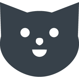 無料のネコの顔のイラストアイコン素材 商用可の無料 フリー のアイコン素材をダウンロードできるサイト Icon Rainbow