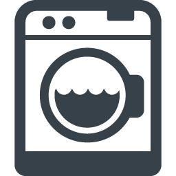 ドラム式洗濯機のイラストアイコン素材 4 商用可の無料 フリー のアイコン素材をダウンロードできるサイト Icon Rainbow