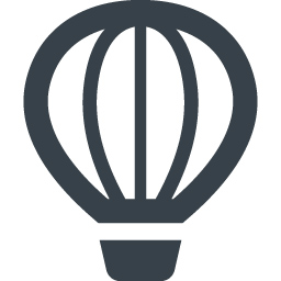 気球のアイコン素材 商用可の無料 フリー のアイコン素材をダウンロードできるサイト Icon Rainbow