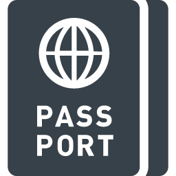 海外旅行のパスポートのイラストアイコン素材 1 商用可の無料 フリー のアイコン素材をダウンロードできるサイト Icon Rainbow
