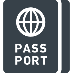 海外旅行のパスポートのイラストアイコン素材 1 商用可の無料 フリー のアイコン素材をダウンロードできるサイト Icon Rainbow