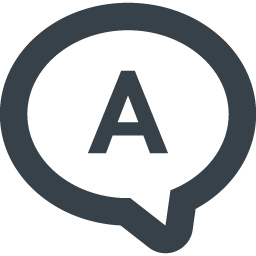 Q Aのアイコン素材 答え Answer のコメントアイコン素材 商用可の無料 フリー のアイコン素材をダウンロードできるサイト Icon Rainbow