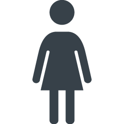 女性のマークのアイコン素材 3 商用可の無料 フリー のアイコン素材をダウンロードできるサイト Icon Rainbow