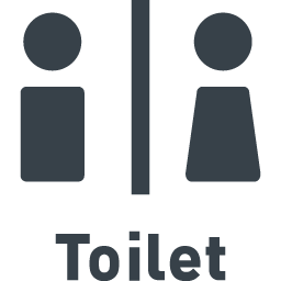 トイレなどで使える男女のシルエットアイコン素材 5 商用可の無料 フリー のアイコン素材をダウンロードできるサイト Icon Rainbow