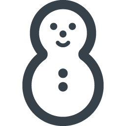 雪だるまのアイコン素材 1 商用可の無料 フリー のアイコン素材をダウンロードできるサイト Icon Rainbow