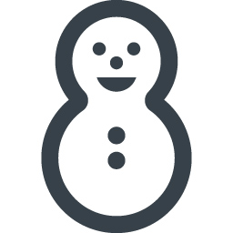 雪だるまのアイコン素材 2 商用可の無料 フリー のアイコン素材をダウンロードできるサイト Icon Rainbow