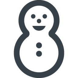 雪だるまのアイコン素材 2 商用可の無料 フリー のアイコン素材をダウンロードできるサイト Icon Rainbow