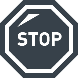 Stopの標識のアイコン素材 2 商用可の無料 フリー のアイコン素材をダウンロードできるサイト Icon Rainbow