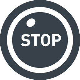 Stopの標識のアイコン素材 5 商用可の無料 フリー のアイコン素材をダウンロードできるサイト Icon Rainbow
