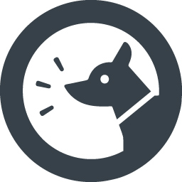 吠える犬のアイコン素材 2 商用可の無料 フリー のアイコン素材をダウンロードできるサイト Icon Rainbow