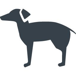 猟犬っぽいスマートな犬のアイコン素材 商用可の無料 フリー のアイコン素材をダウンロードできるサイト Icon Rainbow