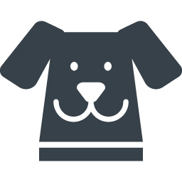 かわいい犬の顔のイラストアイコン素材 1 商用可の無料 フリー のアイコン素材をダウンロードできるサイト Icon Rainbow