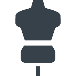 服飾系のマネキン トルソーのアイコン素材 2 商用可の無料 フリー のアイコン素材をダウンロードできるサイト Icon Rainbow