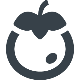 果物 柿のアイコン素材 5 商用可の無料 フリー のアイコン素材をダウンロードできるサイト Icon Rainbow