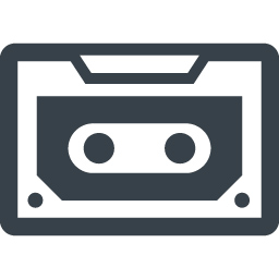 カセットテープの無料アイコン素材 5 商用可の無料 フリー のアイコン素材をダウンロードできるサイト Icon Rainbow