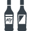 お酒のボトルのアイコン素材 4