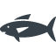マグロ系の大型の魚のアイコン 2