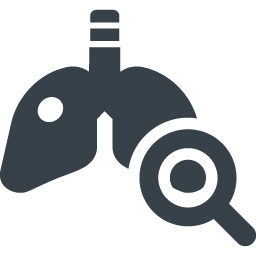肺の検査のアイコン素材 商用可の無料 フリー のアイコン素材をダウンロードできるサイト Icon Rainbow