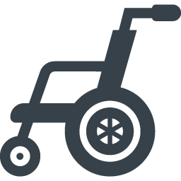 車椅子のアイコン素材 1 商用可の無料 フリー のアイコン素材をダウンロードできるサイト Icon Rainbow