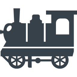 蒸気機関車のイラストアイコン素材 1 商用可の無料 フリー のアイコン素材をダウンロードできるサイト Icon Rainbow