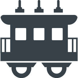 蒸気機関車の中間車両のアイコン素材 1 商用可の無料 フリー のアイコン素材をダウンロードできるサイト Icon Rainbow