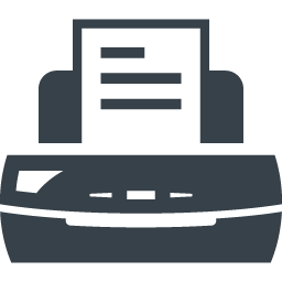 プリンター Faxのアイコン素材 2 商用可の無料 フリー のアイコン素材をダウンロードできるサイト Icon Rainbow