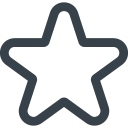 シンプルな星のアイコン素材 5 商用可の無料 フリー のアイコン素材をダウンロードできるサイト Icon Rainbow